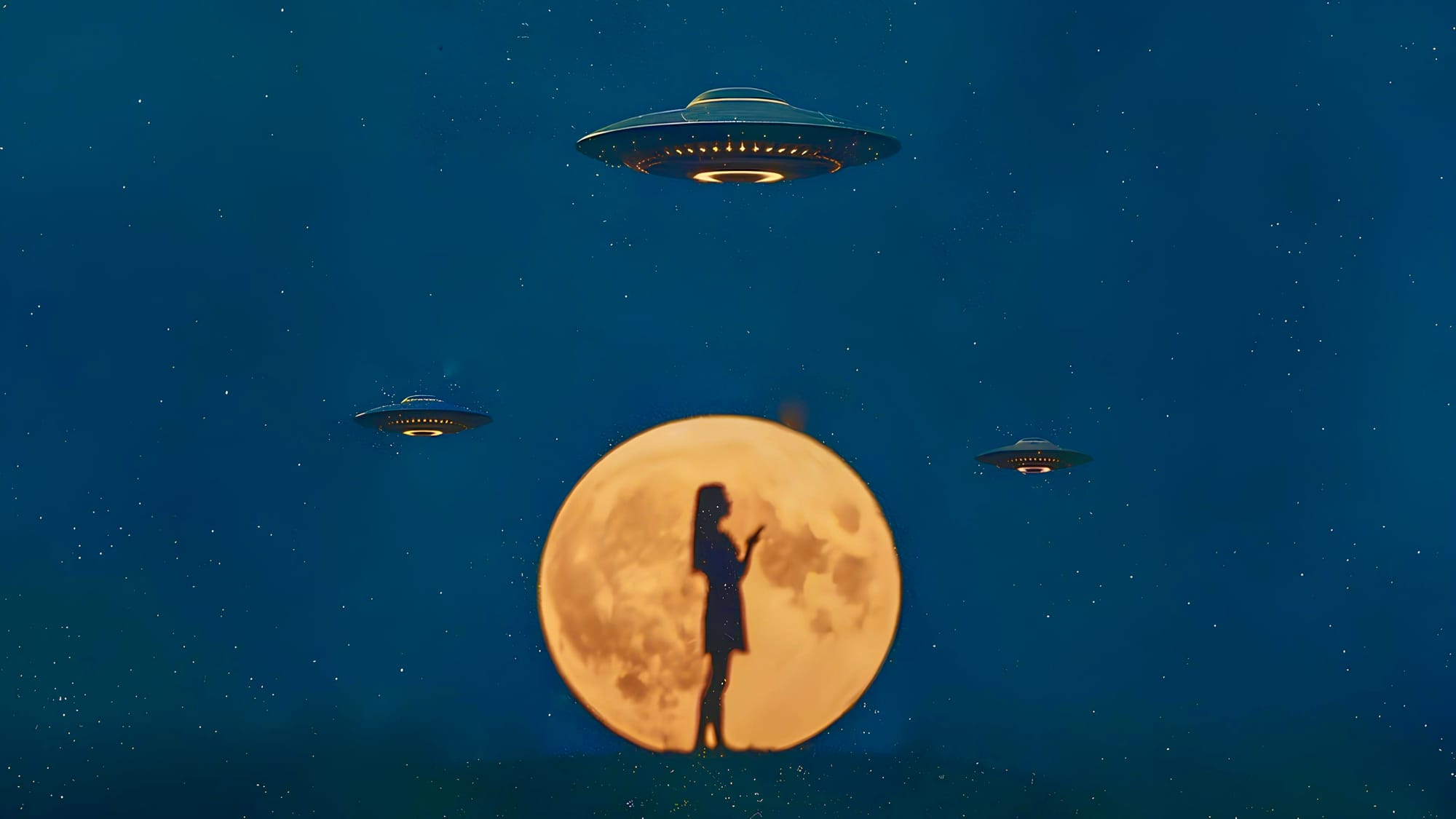 I Saw 3 UFO Crafts in One Night